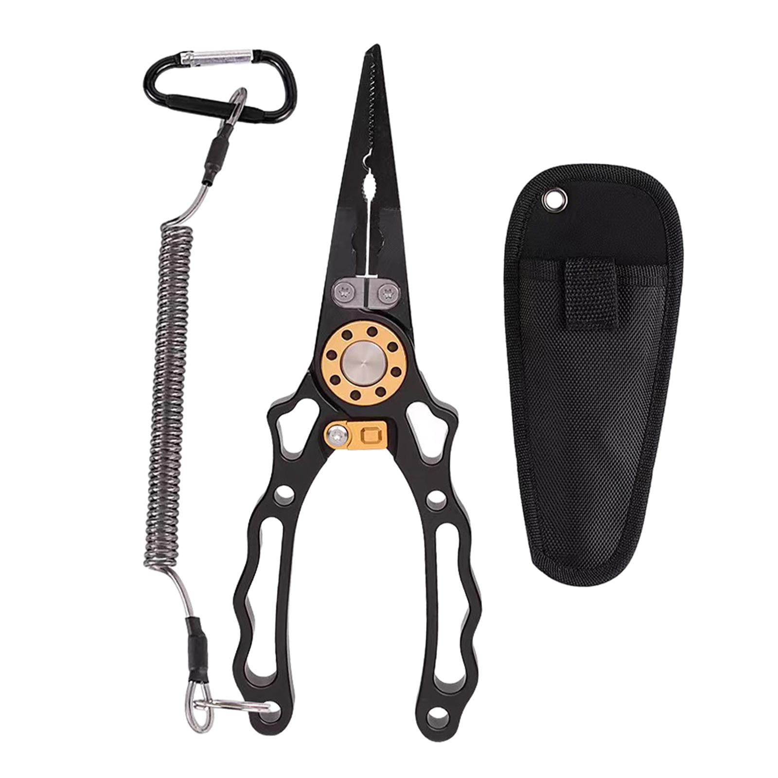 Fishing Pliers Fishing Gear Fish Holder Equipment with Cover Lanyard