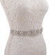 thumbnail image 2 of Cadena de cintura de plata para boda de mujer, cinturón de dama de honor con cinturón de diamantes de imitación incrustados, accesorios de vestir para mujer, joyería nupcial Feliz Sencillez, 2 of 2