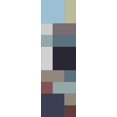 thumbnail image 2 of Grayscale 10x24 Gold Ornate Wood Framed with Double Matting Museum Art Print Titled - Totem IV, 2 of 4