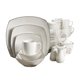 thumbnail image 2 of Vajilla Gibson Zen Platinum 49 Piezas Blanco, 2 of 2