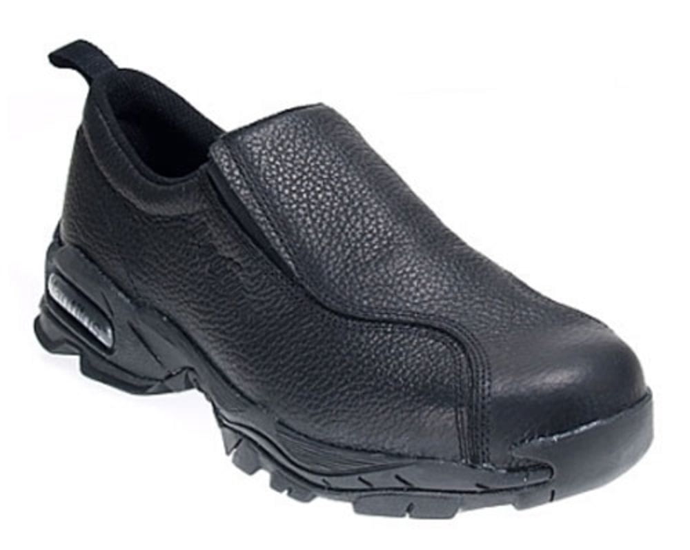 Nautilus 1631 Womens ESD Slip-On Safety Toe Work Shoe Black Leather No