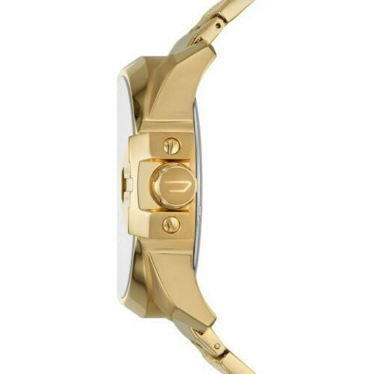 Free Shipping! DIESEL UBER CHIEF MEN'S GOLD TONE STAINLESS Free Shipping! DIESEL UBER CHIEF MEN'S GOLD TONE STAINLESS