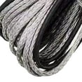 thumbnail image 6 of jiaping Synthetic Winch Rope 50ft Vehicles Towing Car Breakdowns Towing Winch Cable Boat Grey, 6 of 7