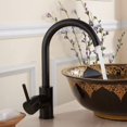 thumbnail image 2 of Grifo mezclador grifo de baño grifo de baño grifo de lavabo grifo de lavabo mezclador monomando grifo de lavabo de baño negro JFHHH pequeña, 2 of 5