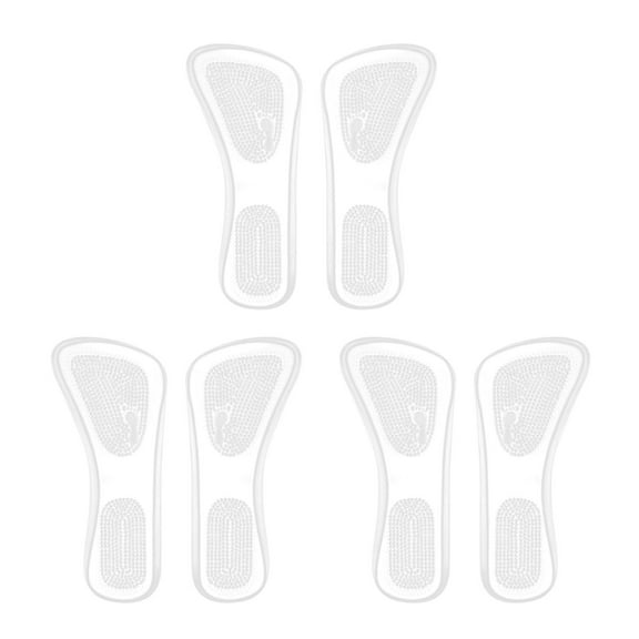 High Heel Insoles Gel Washable High Heel Inserts Cushion Pads Heels Lift Inserts