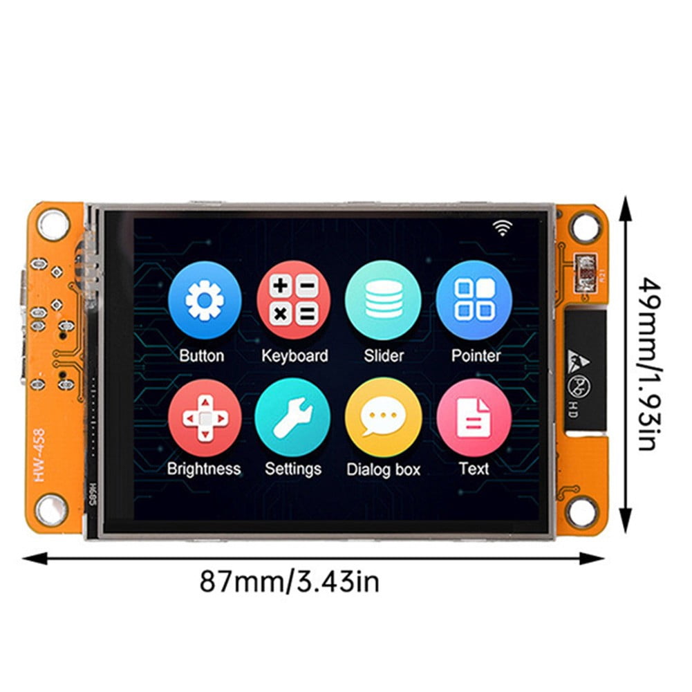 For ESP32 for Arduino LVGL WIFI&BT Development Board 240*320 Display Screen