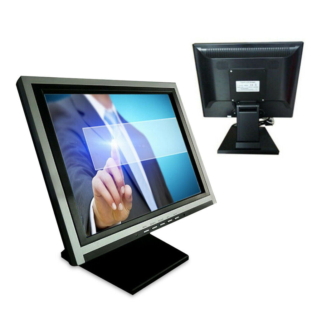 17"  Monitore TouchScreen VGA USB 4 Wire Monitor Restaurant C Kassensystem Kiosk 