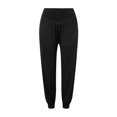 thumbnail image 4 of Sngxgn Wide Leg Pant Slacks Work Office Pants for Women Cargo Pants(Black,M), 4 of 4