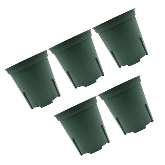 Thinsony 5pcs/set Wide Application Plant Pots Lightweight And Breathable Drainage System Single pot 180:18*18cm 1Set
