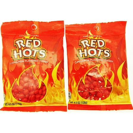 Redhots Cinnamon Candy 2 bags 4.5oz Red Hots Candies Sweets