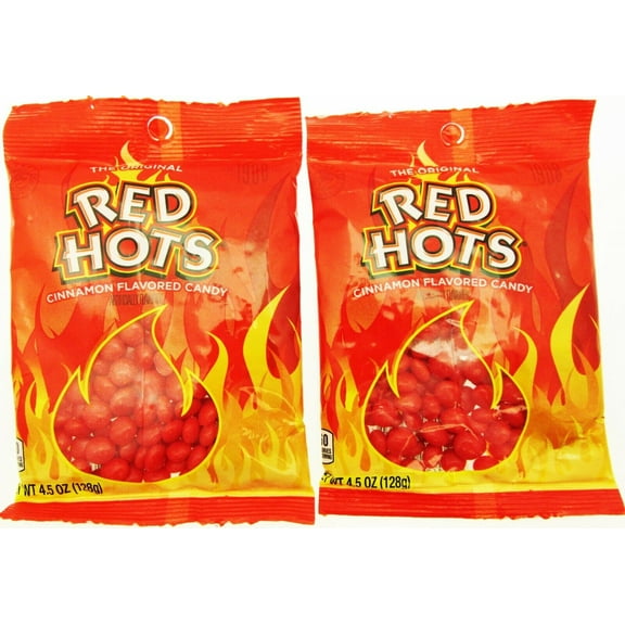 Redhots Cinnamon Candy 2 bags 4.5oz Red Hots Candies Sweets