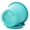 Sky Blue, variant on Roman Style Resin Flower Pot with Drain Hole and Saucer Indoor Planter Sky Blue, Plastic Garden Planter Roman Style Design Lightweight Resin Weather Resistant Easy Clean Surface Includes Saucer