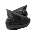 thumbnail image 5 of Carbon fiber pattern-Bat Side Mirror Cover for Clio 4 IV 2012-2020 Renault Car Accessories RS GT Shiny Piano Black Tuning Auto Sport Bat Design, 5 of 7