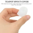 thumbnail image 6 of TABLZONE White Silicone Teapot Spout Sleeves Non-Slip for Kitchen 4Pcs, 6 of 6