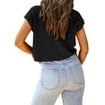 thumbnail image 5 of Sleeveless Solid Color Women Match Knit Vest Sweater, 5 of 5