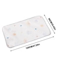 thumbnail image 4 of Large Ice Silk Pet Cooling Mat 45x75cm, Breathable Dog Cat Bed Pad, Non-Slip Bottom, Portable Summer Sleeping Cushion for Kennel Crate Car, Easy Clean Fabric, 4 of 9