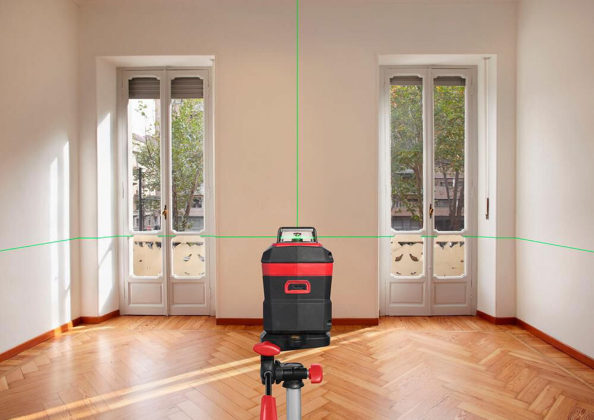 Skil Green Cross Line Laser Self Leveling 360 Degree With Tripod
