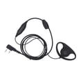 thumbnail image 2 of Auricular de walkie-talkie Micrófono PTT Auricular Accesorios de comunicación por radio Auricular de radio portátil Auricular en forma de D, 2 of 8