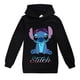 thumbnail image 2 of 7-14 años Niños Stitch Print Lhoodie Pullover Tops Casual Sudadera con capucha, 2 of 2