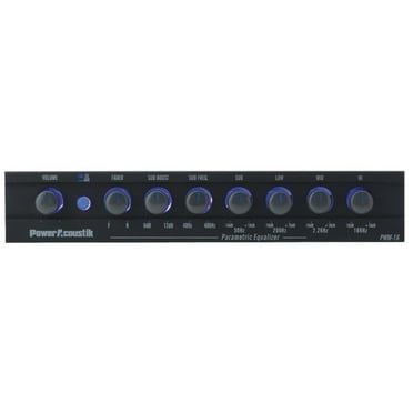 PYLE PPEQ100 - 19'' Rack Mount Dual 10 Band 4 Source Input Stereo