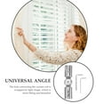 Heavy Duty Curtain Rods Stable Connector Hinged Elbow for Window