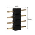 thumbnail image 3 of Conector RGB 100 Unids / lote Conector RGB Aguja para Tira de Luces Inserte el Conector LED RGB DIY Parte Pequeña RGB 3528 5050 Tira de Luces LED ANGGREK Otros, 3 of 8