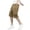 Yellow-W9, variant on Men's 3/4 Cargo Shorts Below Knee Elastic Waist Shorts Long Blew Knee Capri Big and Tall 3/4 Pants with Multi-Pockets Outdoor Work Relaxed Fit Long Shorts,Green 4XL