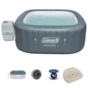 Coleman SaluSpa 4-6 Person Inflatable Outdoor Hot Tub with Seat