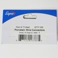 thumbnail image 3 of Supco T1164C Twist On Wire Connector Porcelain for 18-14 Wire Pack of 100, 3 of 3