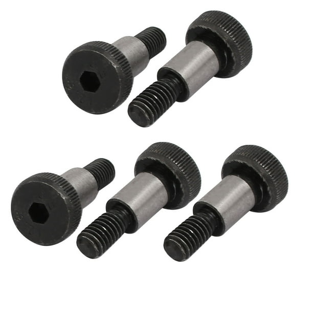 5pcs 40Cr Shoulder Bolt 8mm Shoulder Dia 12mm Shoulder Length M6x12mm
