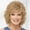 16 - Honey Blonde, variant on Long Color Me Beautiful WhisperLite Wig Long, Soft Wispy Layers with Sides Brushed Forward Or Back For A Natural Look/Multi-tonal Shades of Blonde, Silver, Brown, and Red