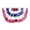 A, variant on American Independence Day Fan Flag, Patriotic Themed Half Circle Flag, Indoor And Outdoor Decoration For Holiday Celebrations And Parties