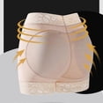 thumbnail image 4 of Elastic Seamless Panties For Women Tummy Control Butt Enhancer Cotton Lace Breathable Everyday Wear apricot XXL, 4 of 4