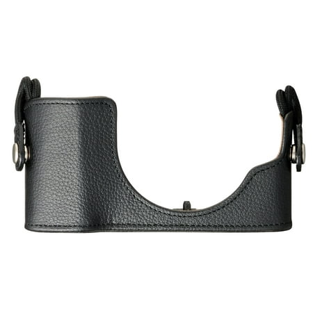 Olympus Black Leather - Olympus V601066BW000 Olympus Leather Body Jacket for the E-PL7 (CS-45B) Black - Black