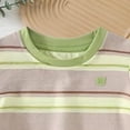 thumbnail image 4 of Splozh Tee Garçon Mignon Été Graphique Tee Décontracté Garçons Mode Dessin Animé Garçon Chemise à Manches Courtes Garçon Chemise à Enfiler, Vert, 3-4 Ans, 4 of 4