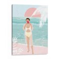 thumbnail image 1 of Cuadro decorativo - Michelle, DRAM 45x60 Canvas Lab Ilustraciones, Minimalista,, 1 of 2