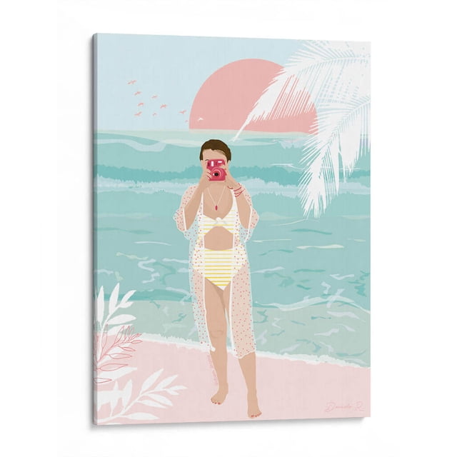 Cuadro decorativo - Michelle, DRAM 45x60 Canvas Lab Ilustraciones, Minimalista,