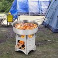 thumbnail image 4 of Wood Stove Set, Camping Wood Stove, Easy To Store For Camping Outdoor Backpacker Picnic, 4 of 8
