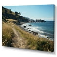 thumbnail image 2 of Designart "Coastal Beach horizon Phtotography I" Nautical & Beach Wall Art Print, 2 of 5