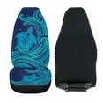 thumbnail image 5 of Binienty Blue Sea Turtle Car Seat Cover Non-Slip Auto Front Seat Covers Breathable Thin Automobile Seats Protectors Car Accessories for Vehicle Cars Sedan Truck SUV Van, 5 of 8