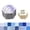 Botanicals in Blue, variant on Soimoi Hexagon Precut Quilt Kit 120 Cotton Fabric Hexagons + 120 EPP Papers 1.75" Quilting Cotton Shapes for English Paper Piecing, Patchwork & Honeycomb Quilts