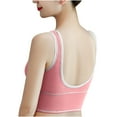 thumbnail image 5 of Darzheoy Sports Bras for Women Beautiful Back Letter U-shaped Sling Sports Yoga Vest Chest Pad Tube Without Steel Wrapped Chest Underwear One Size, 5 of 6