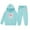 Mint Green, variant on Big Outfits for Girls Sets Winter Hoodie Joggers Comfy Casual Kids Print Cute Girls Fall Clothes Mint Green Size 8-9T