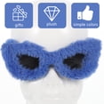 thumbnail image 4 of 2pcs Diseño de felpa Gafas de sol Eyewear Funny Eyeglass Decoration Decoration Prop, 4 of 5