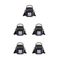 thumbnail image 1 of Guardurnaity Bolsa de tiza multifuncional para escaladores - Bolsa de mensajero liviana y duradera Bolsa de escalada Bolsa de hombro Top Hombro azul Type2 NO2, 1 of 6