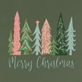 thumbnail image 5 of Aofany Merry Christmas Shirt for Women Letter Pattern Cute T-Shirt Plaid Xmas Tree Casual Graphic Print Crewneck Tees Tops, 5 of 5
