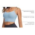 thumbnail image 4 of Top Deportivo CRZ YOGA Ajustable con Espalda en V Sin Aros Azul XL, 4 of 5