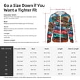 thumbnail image 5 of Uemuo Tropical Vacation Essentials Pattern Women's Full Zip UPF 50+ Sun Protection Hoodie Jacket Long Sleeve Sun Shirt Hiking Outdoor Performance with Pockets-Small, 5 of 9