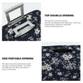 thumbnail image 3 of Fuzoiu Retro Flower Print Suitcase Cover,Washable Luggage Covers for Suitcase,Elastic Luggage Protector Cover,Scratch Resistant Travel Suitcase Covers-Small, 3 of 7