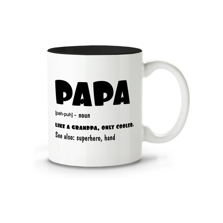 Papa travel sale mug